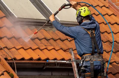 Démoussage et hydrofuge de toiture à Coulonvillers